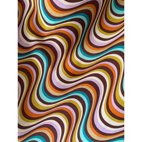 Milk & Honey Psychedelic Wavy Print Cami Top Retro Y2K - Picture 4 of 11